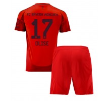 Bayern Munich Michael Olise #17 Koszulka Podstawowa dzieci 2024-25 Krótki Rękaw (+ krótkie spodenki)